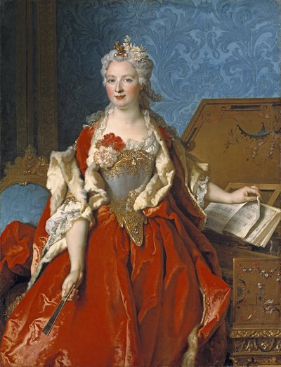 Marguerite de Seve, 1729 von Nicolas de Largillière